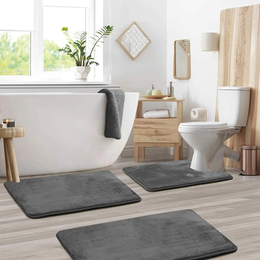 3PC Bathroom Rugs